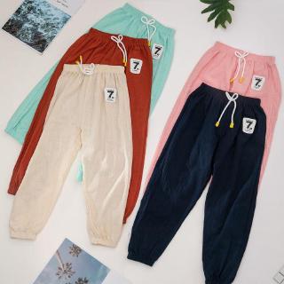 Quần Dài Chất Liệu Cotton Thời Trang Mùa Thu Cho Bé