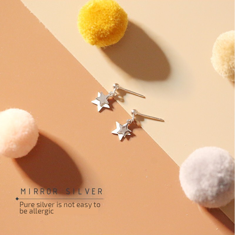 Bông Tai Hình Ngôi Sao Năm Cánh A40