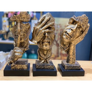 Decor - Bộ tượng trang trí 3 Không