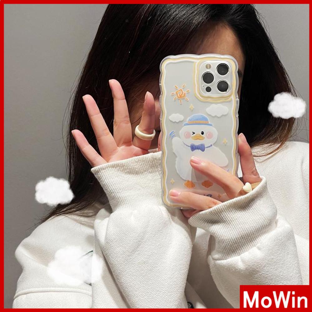 Ốp điện thoại hình chú vịt dễ thương thích hợp cho iphone 13 pro max iphone 12 pro max iphone 11 iphone7 plus