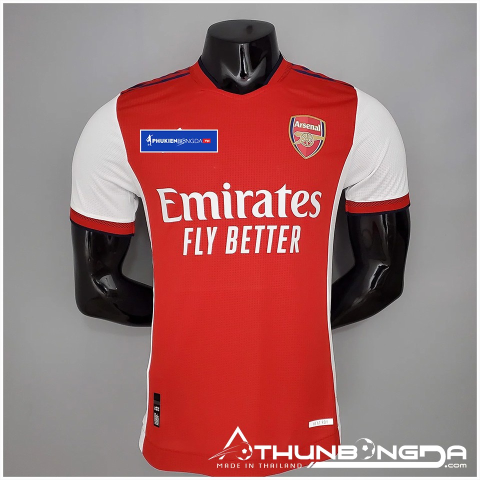 Áo Arsenal đỏ sân nhà 2021-2022 bản PLAYER Slim Fit cao cấp (Thái Lan)