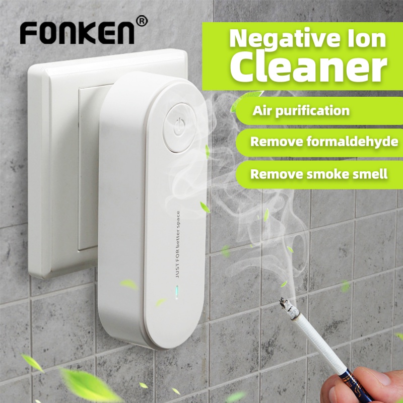 Máy lọc không khí ion âm thông minh FONKEN loại bỏ mùi Formaldehyde và khói PM2.5 thụ động cho gia đình