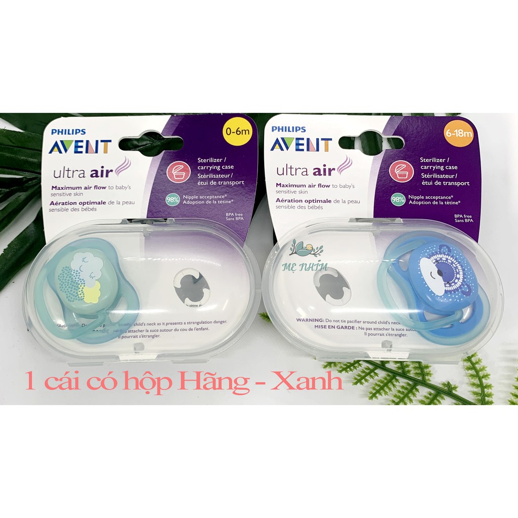 Ty Giả Chỉnh Nha philips Avent Ulra air [Có chọn hộp][Hàng chính hãng][Shop mẹ nhím]