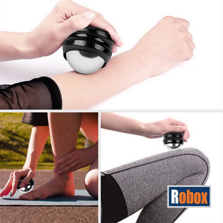 Bi lăn nóng lạnh inox dùng mát xa tan mỡ giảm đau toàn thân