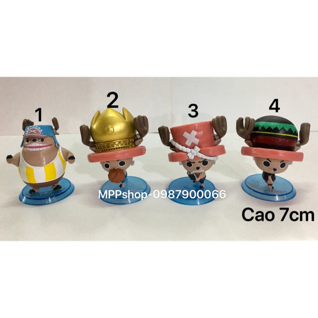 Figure tượng mô hình onepiece chopper để bàn