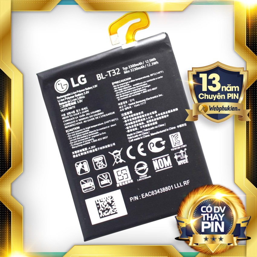 Pin zin cho LG G6 (BL-T32) - 3300mAh