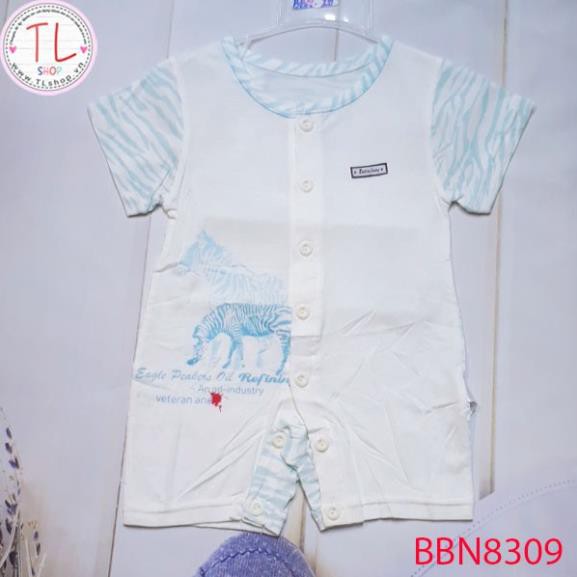 Thời trang trẻ em - Bodysuit thun lửng cho bé hình ngựa vằn  - Quần áo bé trai - Bộ bé trai - Quần áo bé gái - Bộ bé gái
