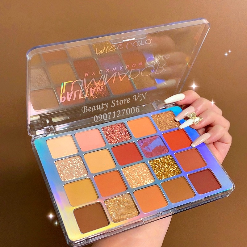 [FREESHIP] Bảng Phấn Mắt Nhũ Lấp Lánh 20 Ô Hot Trend Eyeshadow Palette