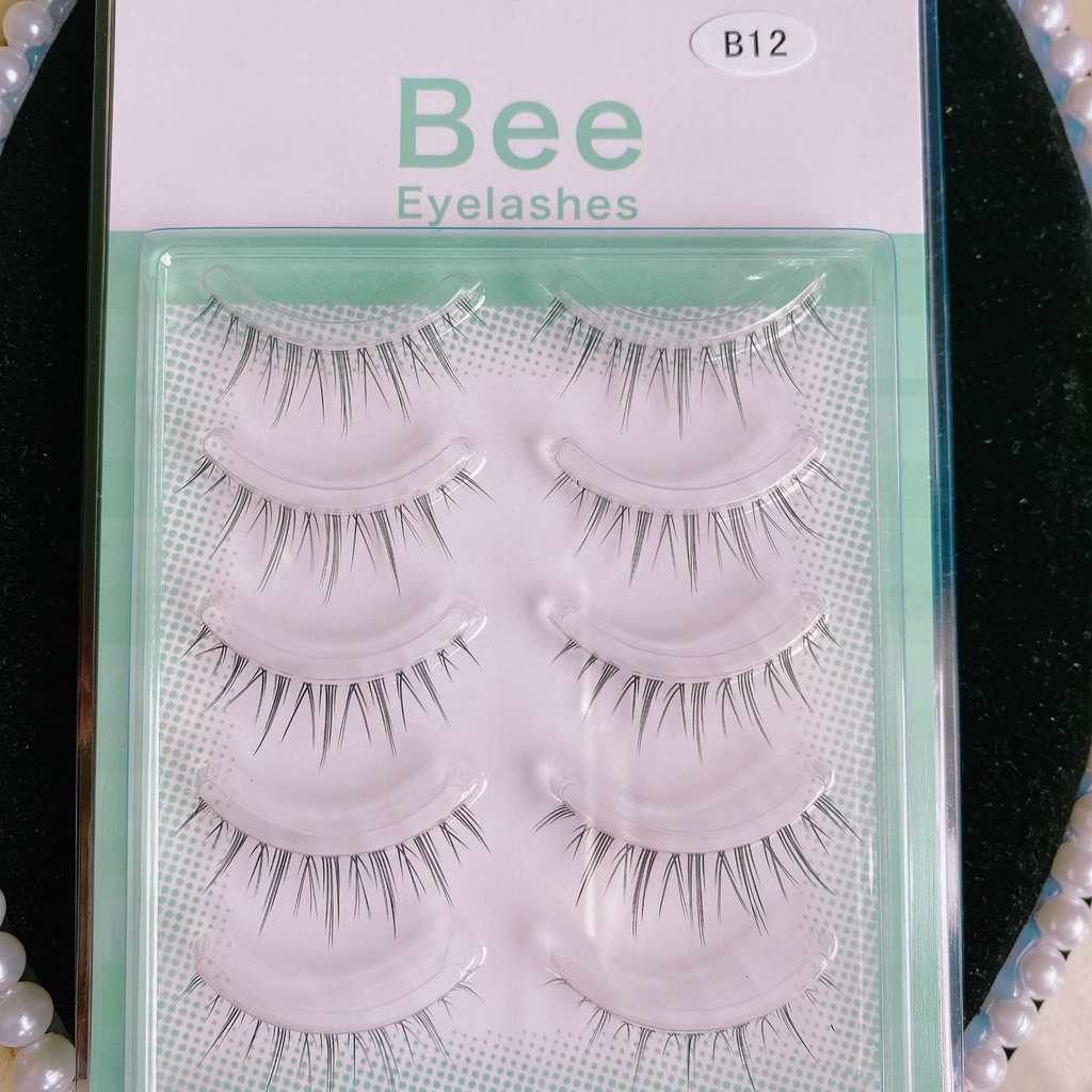 Mi gân trong Bee B12 siêu đẹp kết sợi đều, lông mi gân trong sêu hot