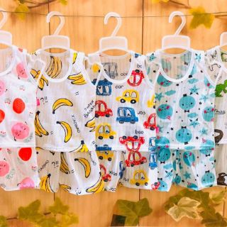 Combo 5 bộ ba lỗ cotton giấy