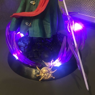 Figure / Mô hình Zoro 21 cm có LED (usb)