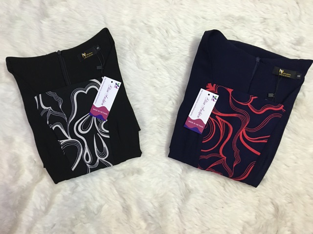 Đầm xòe phối hoa ngực V78 cao cấp | BigBuy360 - bigbuy360.vn