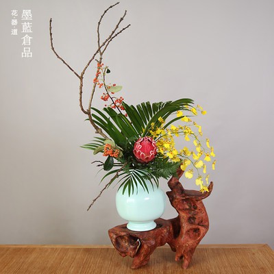 Bình Hoa, Bình Hoa, Bình Hoa, Văn nhân, đưa vào hoa, Trung Quốc, phong cách Nhật Bản, cắm hoa, để gửi cơ sở
