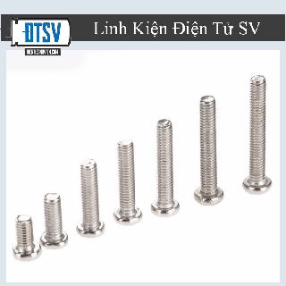 Combo 20 Ốc Vít Cỡ M4(phi 4) Các Loại Độ Dài- Linhkiendientusv.vn