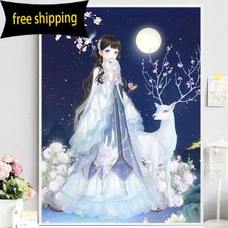 Tranh Đính Đá 5d Tự Làm Họa Tiết Hoạt Hình 2020