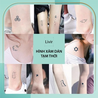Hình xăm dán, Mini tattoo, hình xăm tạm thời