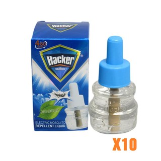 COMBO 10 MÁY ĐUỔI MUỖI XÔNG TINH DẦU HACKER (Tuyển Sỉ)