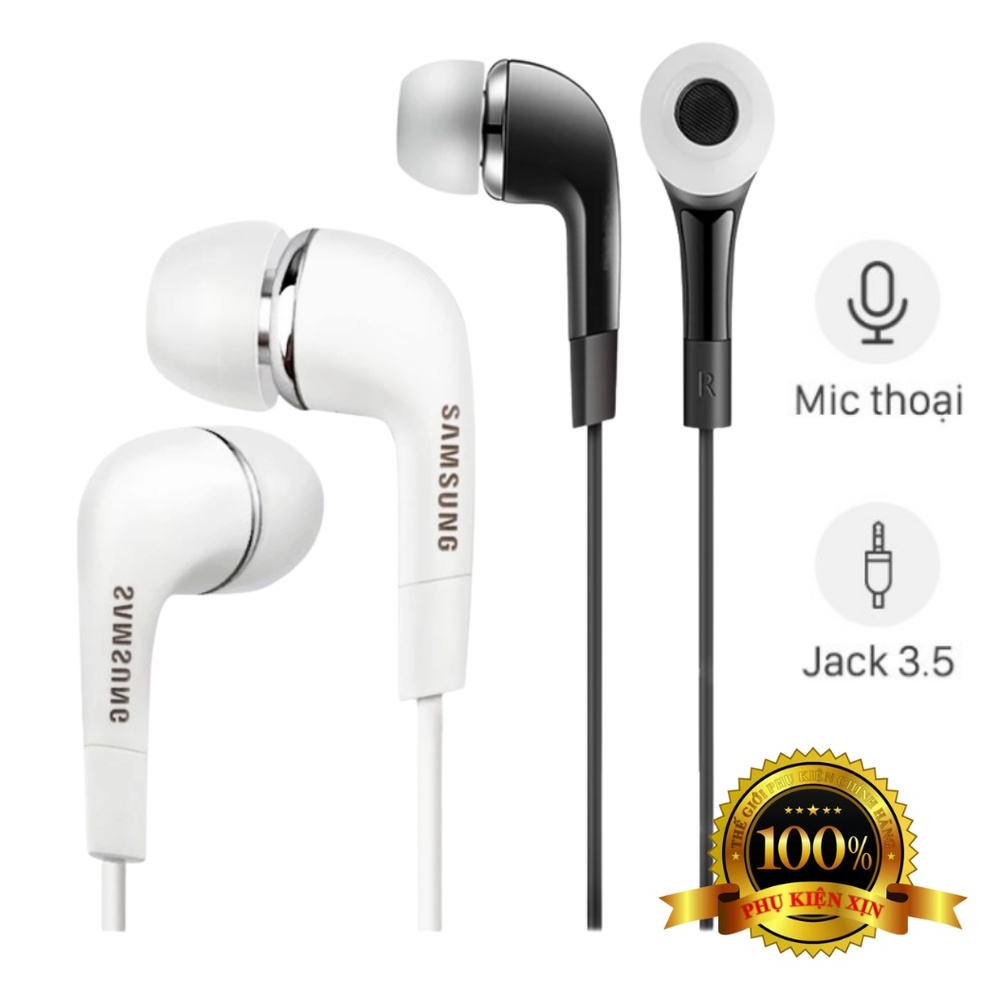 Tai Nghe Samsung A70 / A71 / A715 / Note10 Lite / Tab S6 / S7 / S7Plus,... (Jack 3.5mm) Chính Hãng (Đen)