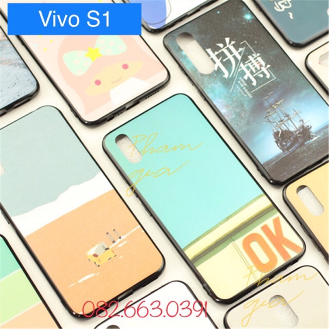 Ốp lưng vivo s1 hình dễ thương (P1)