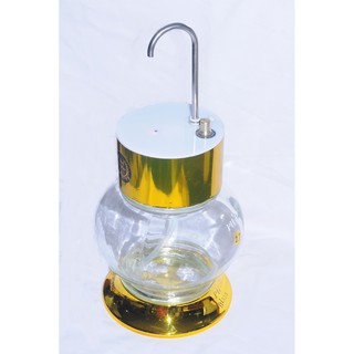 Bình Rót Rượu Tự Động M05 - Cảm Ứng Đặt Ly Tự Rót + Bơm Nổi 2.7L Tặng Viên Xí Ngầu Trò Chơi