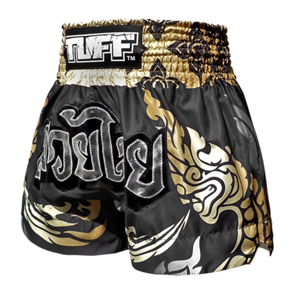 Quần Muay Thai Tuff King Of Naga Black