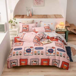 (sét 4 món ) Bộ vỏ chăn poly cotton nhập khẩu