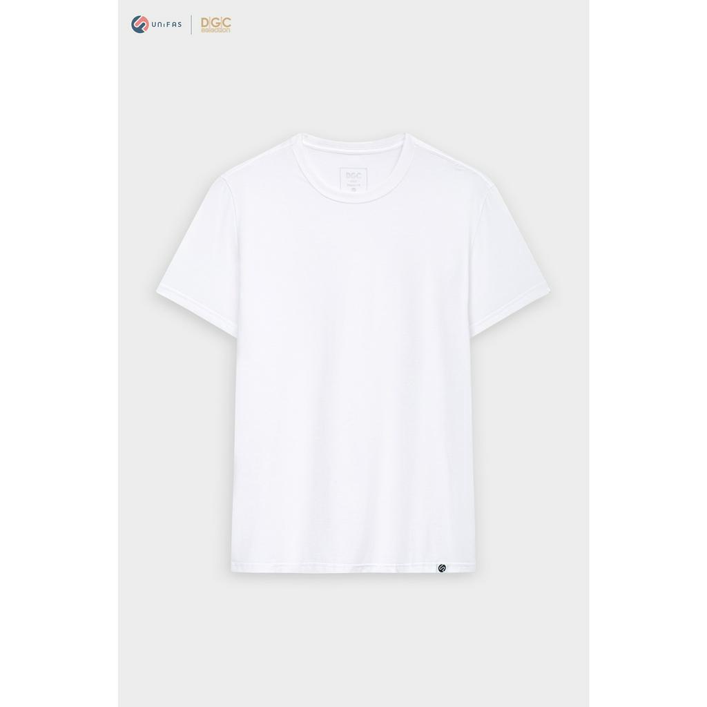 Áo thun ngắn tay DGC - SATBC01M dáng suông, cổ tròn, chất liệu cotton tháng mát, thấm hút tốt