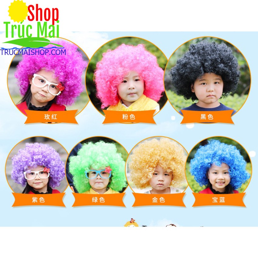 Bộ tóc giả hóa trang hót 2019