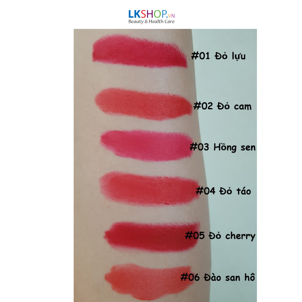 [CHÍNH HÃNG HÀN QUÔC] Son Lì Matte Bền Màu The Rucy Blooming Lipstick 3.5g