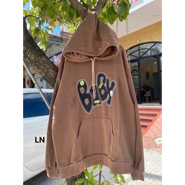 áo hodie nỉ baby