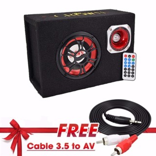 Loa Crown bluetooth cỡ số 5 hình chữ nhật, nghe nhạc thẻ nhớ, usb