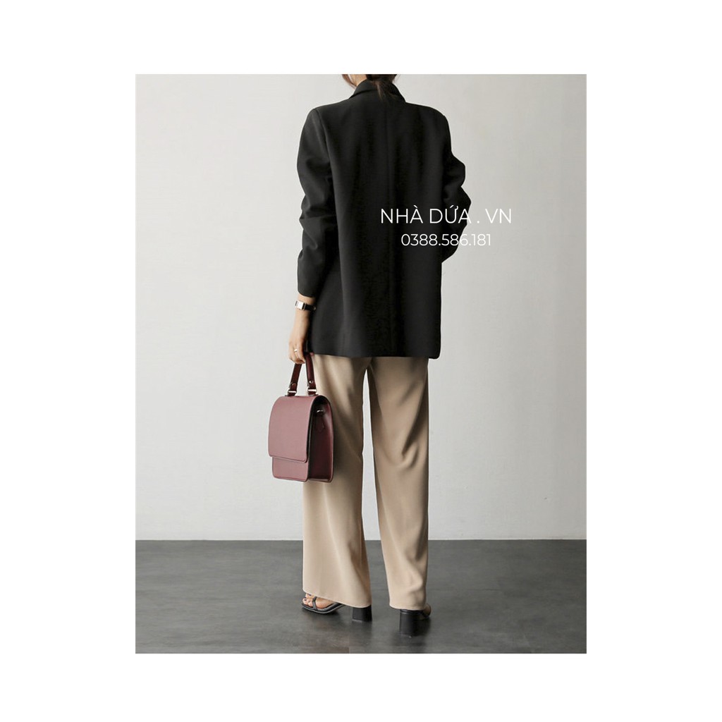 Áo vest nữ khoác ngoài màu hồng 2 lớp Quảng Châu cao cấp - Áo blazer khoác ngoài nhiều màu công sở phong cách Hàn Quốc | BigBuy360 - bigbuy360.vn