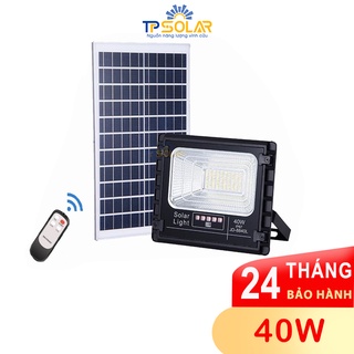 Đèn Pha Năng Lượng Mặt Trời Jindian, Công Suất 40W (Bản Nâng Cấp)