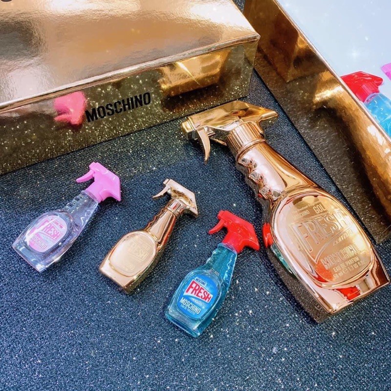 Set nước hoa Moschino Fresh Gold Couture EDP 50ml