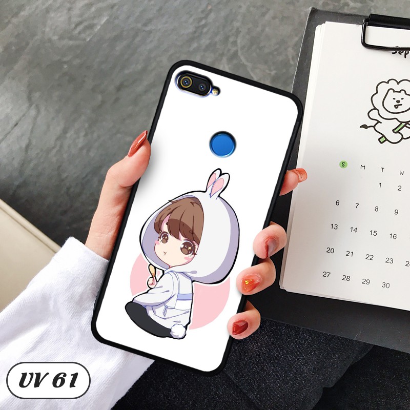 Ốp điện thoại Realme 2 - lưng nhám viền dẻo