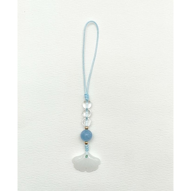 Móc khóa phong thủy hút Tài Lộc May Mắn kết dây thủ công AMK007