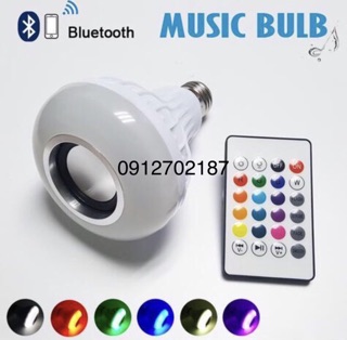 THANH LÝ BÓNG ĐÈN KIÊM LOA BLUETOOTH 2IN1