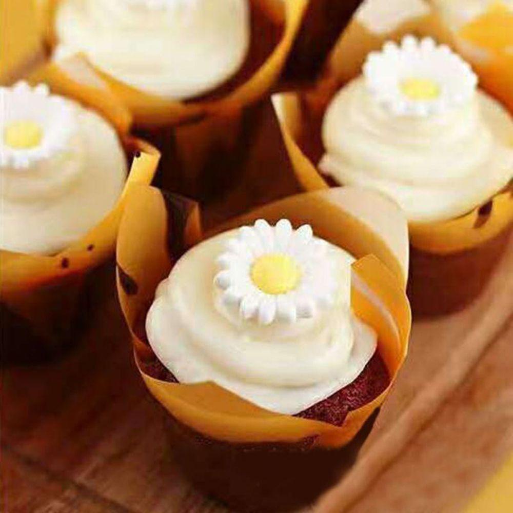 Set 50 Cốc Giấy Nướng Bánh Cupcake Chịu Nhiệt Cao DIY
