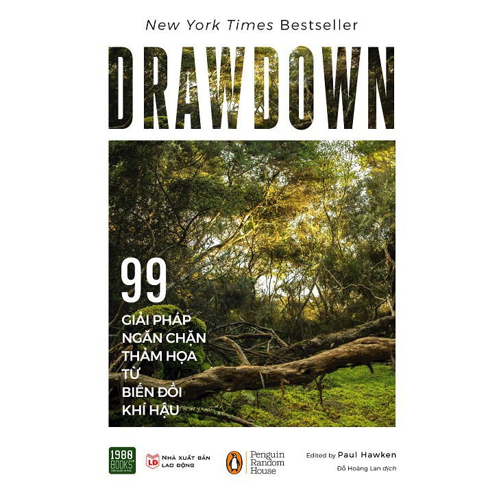 [Mã LIFEMALL995 giảm 10% đơn 99K] Sách - DrawDown - 99 Giải Pháp Ngăn Chặn Thảm Họa Từ Biến Đổi Khí Hậu (Xả Kho)