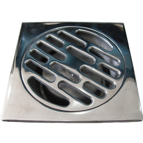 Phễu thoát sàn sus304 12x12 phi thoát 60/90, đúc nguyên khối inox304, bảo hành vĩnh viễn