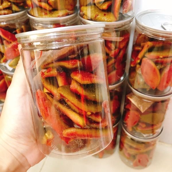 Ổi Xá Lị Sấy Muối Ô Mai Lon 250Gram ( Có Ban Sỉ) [Loại Đặc Biệt] Hàng ngon nhà làm