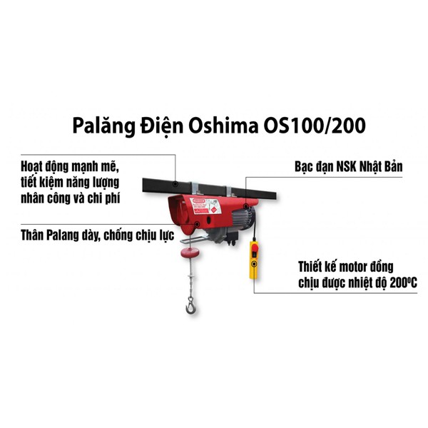 Palang Điện Oshima OS 100/200