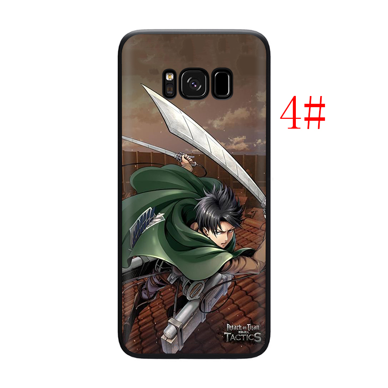 Ốp Lưng Silicone Mềm In Hình Attack On Titan Cho Samsung A10 A10S A20 A20S A20E A30 A30S A40 A40S A50 A50S A60