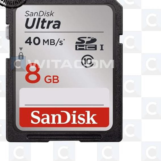 Thẻ Nhớ Sandisk Ultra Sdhc 8gb 40mb / S