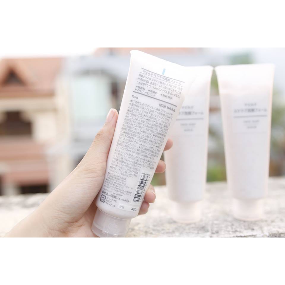 Sữa Rửa Mặt Muji Face Soap Moisture