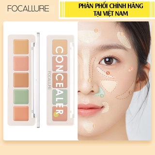  Kem che khuyết điểm Focallure độ che phủ cao chống thấm nước giữ màu lâu trôi 4.3g 