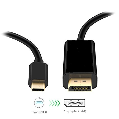 Cáp chuyển USB Type C to Displayport WINET, truyền hình ảnh 4k từ macbook lên tivi, từ điện thoại lên tivi