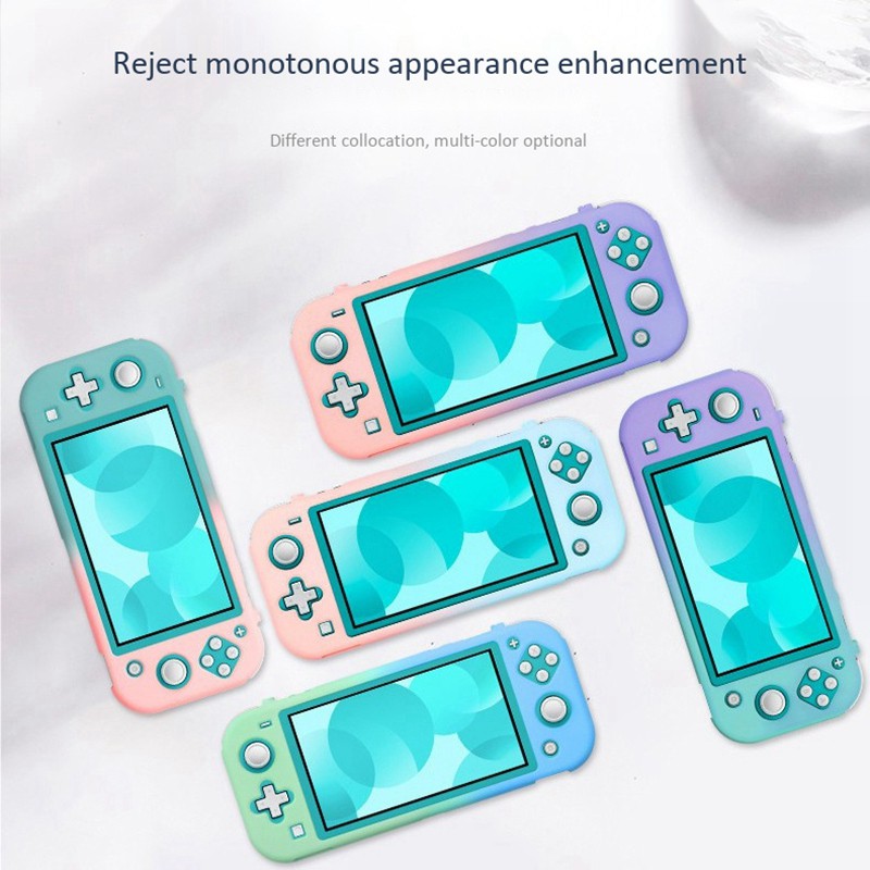 Vỏ Bọc Màu Hồng Tím Cho Máy Chơi Game Nintendo Switch Lite