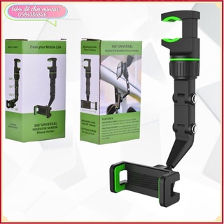 Giá đỡ điện thoại trên ô tô - Kẹp điện thoại gương ô tô, giá treo điện thoại trên ô tô, giá đỡ điện thoại xe hơi