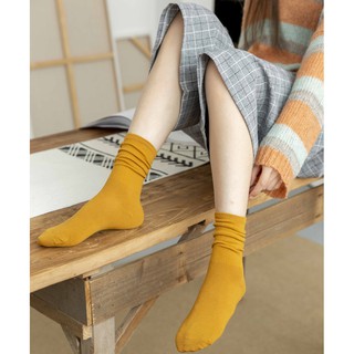 [order] Tất vớ nữ cổ cao trơn nhiều màu hottrend Hàn quốc chất đẹp